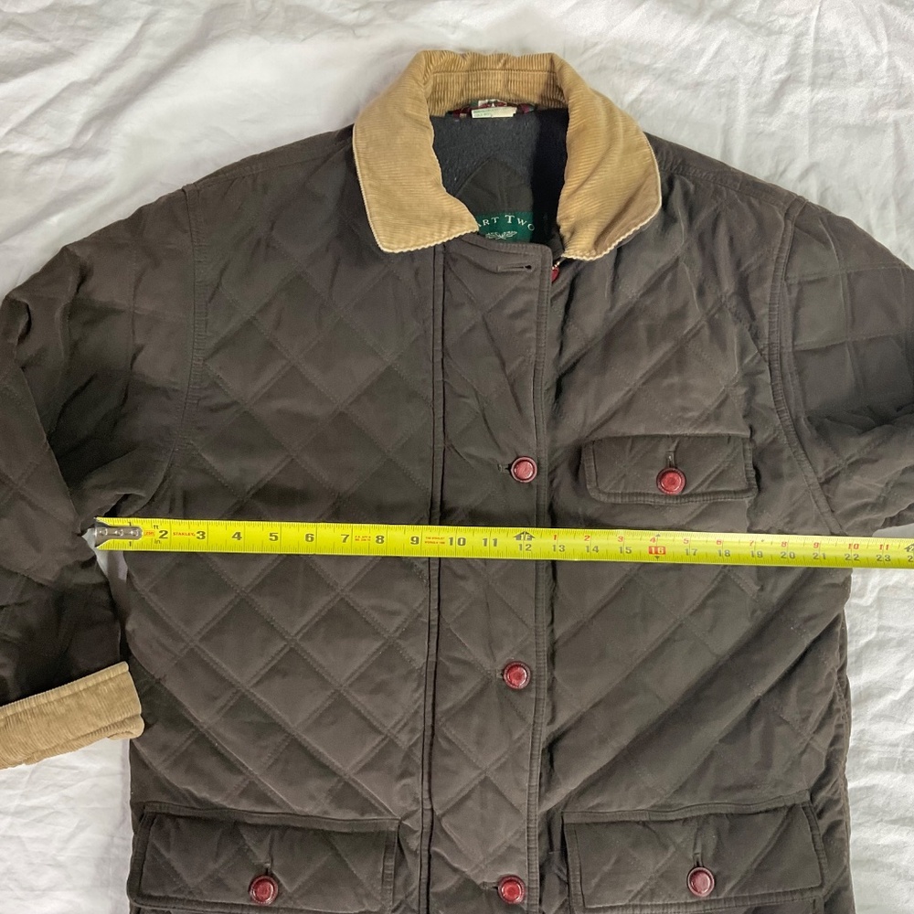 Part Two Copenhagen Quilted Chore Jacket (men’s small/women’s roomy medium) - Picture 4 of 12